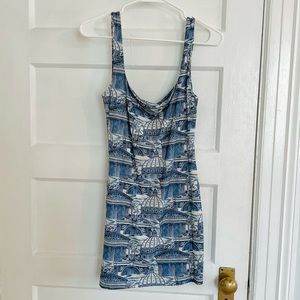 Reformation mini dress, size medium